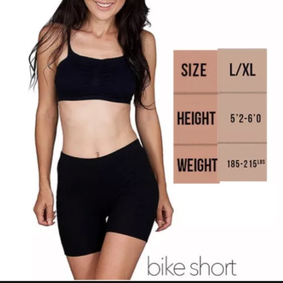 Emprella Slip Shorts Pack Black Bike Shorts Stretch Boyshorts Large 2pk Cotton. - Picture 2 of 4